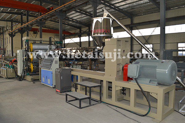 Plastic sheet equipment